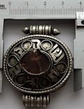 Старинный серебренный подвес-медальон, фото №8