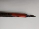 Старая эбонитовая перьевая ручка, фото №4
