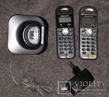 Радиотелефоны Panasonic KX-TGA141RU две трубки, фото №3