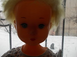 Большая пластмассовая кукла. СССР 70 см., фото №3