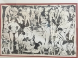 Картина "Boys and girls" художник  Edward McCleaney 1969 г., фото №3