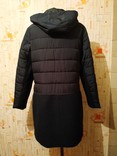 Пальто утепленное комбинированное COOL CODE p-p 42, фото №9