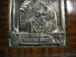 Икона Барельеф Божией Матери ( Чеканка , Испания ) 38*31 см, фото №3
