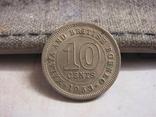 10 центов 1953г Британский Борнео(2), фото №2
