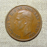 1 пенни 1963 Австралия, фото №3