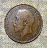 1 пенни 1926 Британия, фото №3