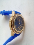 Часы наручные с камнями + силиконовый браслет,тяжелые, numer zdjęcia 3