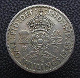 Великобритания 2 шиллинга 1948, фото №2
