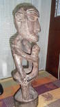 Африканская культовая деревянная скульптура №2, фото №4