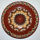 Декоративна керамична чиния(блюдо), пр. Болгария 80-е г., в упаковке 19 см., фото №9