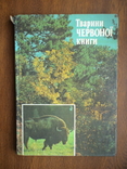 Тварини червоної книги 1990р., фото №2