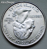 США, 25 центов 2000 Р (New Hempsire 1788), фото №3