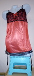 Арт. 328 КРАСНЫЙ Сексуальный пеньюар с подвязками для чулков - размер XL, фото №4