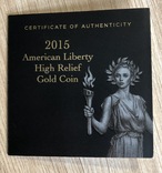 100 $ 2015 roku USA złoto 31,1 gramów 999,9`, numer zdjęcia 6