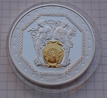 Пам`ятна медаль 20 років НБУ / 20 лет НБУ памятная медаль 2011 срібло/серебро  62.2 г, фото №3