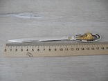 Нож для резки бумаг с детализованой Головой Лошади ( серебро 925 пр , 42 гр ), фото №8