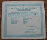Сертификат 100-летие Олимпийских игр современности, фото №3