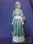 Статуэтка Бабушка с корзинкой. Бисквитный фарфор. Бельгия, фото №5
