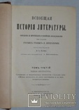 1880 г. "Всеобщая история лит." прижизненный Корш. В.Ф,, фото №9