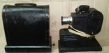 Старинный Диапроектор ( фильмоскоп ) в чемоданчике ФГК-49 завод  г. Загорск, фото №2