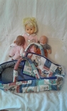 Кукольная сумка-переноска + 3 малыша, фото №9