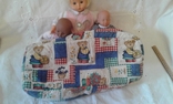 Кукольная сумка-переноска + 3 малыша, фото №10