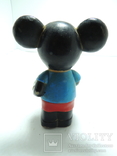 Микки Маус Disney резиновый пупс  с мячом 11см СССР, фото №4