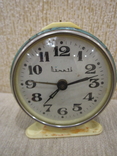 Часы будильник Витязь белый циферблат, фото №2