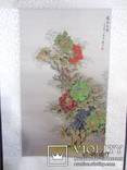 Классический японский свиток. Парчовый Живопись/Китайский Традиционный Живопись/шелк, фото №3