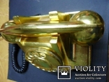 Телефон 1963г. покрыт сент сусальным золотом, фото №4