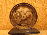 Часы будильник Ракета черный циферблат, фото №5