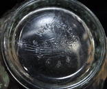 Пивной бокал  (пивная кружка) САЗ. 1967 год. 0,5 литра.16  прямых граней, фото №9