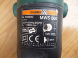 Болгарка MEISTER MWS 860 з Німеччини, фото №3