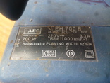 Електро рубанок AEG  EH 700 R з Німеччини, фото №6