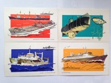 Комплект открыток  От плота до метеора.16 открыток. 1972 г., фото №5