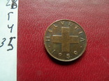1 раппен 1959 Швейцария     (Г.4.36)~, фото №3