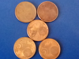 5 центов Европа (5 штук ), фото №9
