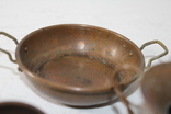 Вінтажний посуд в мініатюрах 6шт. (мідь, бронза), фото №6