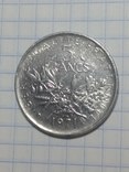 5 франков 1971 Франция, фото №2
