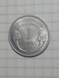 1 франк 1957, фото №3