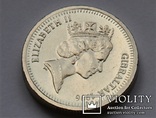Гибралтар 1 фунт, 1996 г., фото №2