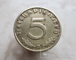  5 пфеннингов 1938 (D) г., фото №2