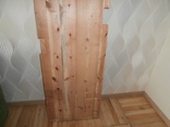Деревянная накладка на железные двери., фото №10