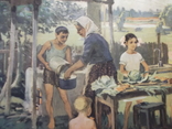 Плакат "Діти допомагають старшим" 1960 рік, фото №3