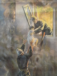 Плакат "Случай на пожаре" 1949 год., фото №3