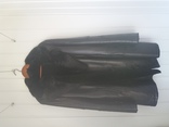 Зимнее брендовое кожаное пальто, photo number 7