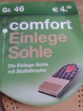 Кожаные стельки" Comfort Einlegesohle", р.46.Германия., numer zdjęcia 6