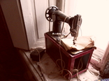 Машинка швейная Зингер с электромотором, фото №2