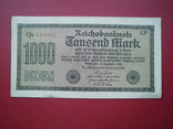 Німеччина 1922 рік 1000 марок., фото №2