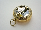 Карманный компас с солнечными часами Ross London. Новый, фото №2